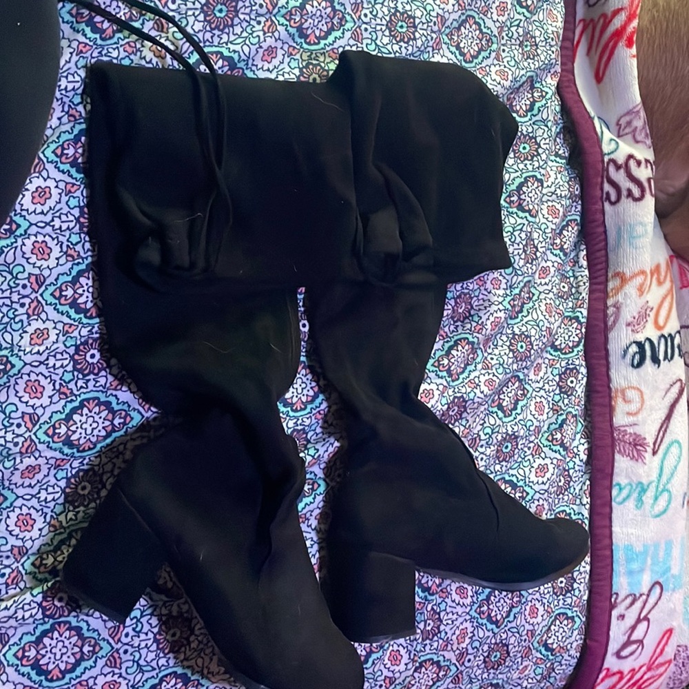 Thigh high boots